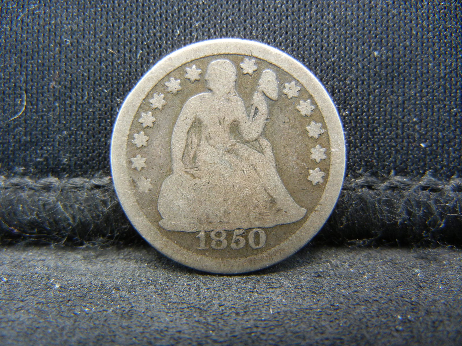 1850 Seated Dime (1 of 2)