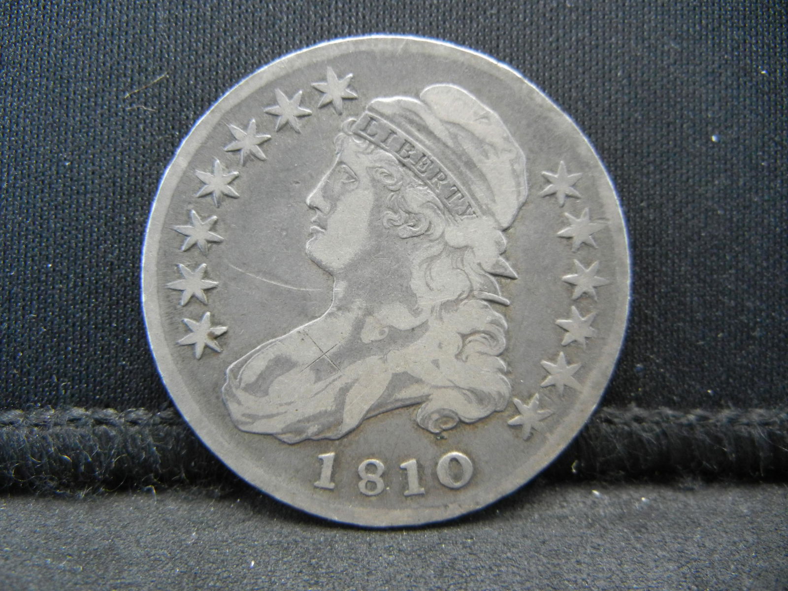 1810 Bust Half Dollar VF Nice Early Half (1 of 2)