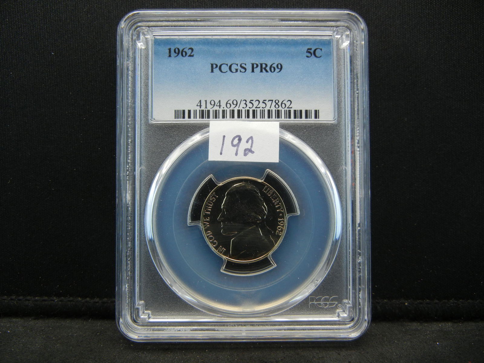 1962 Jefferson Nickel PCGS PR69 (1 of 4)