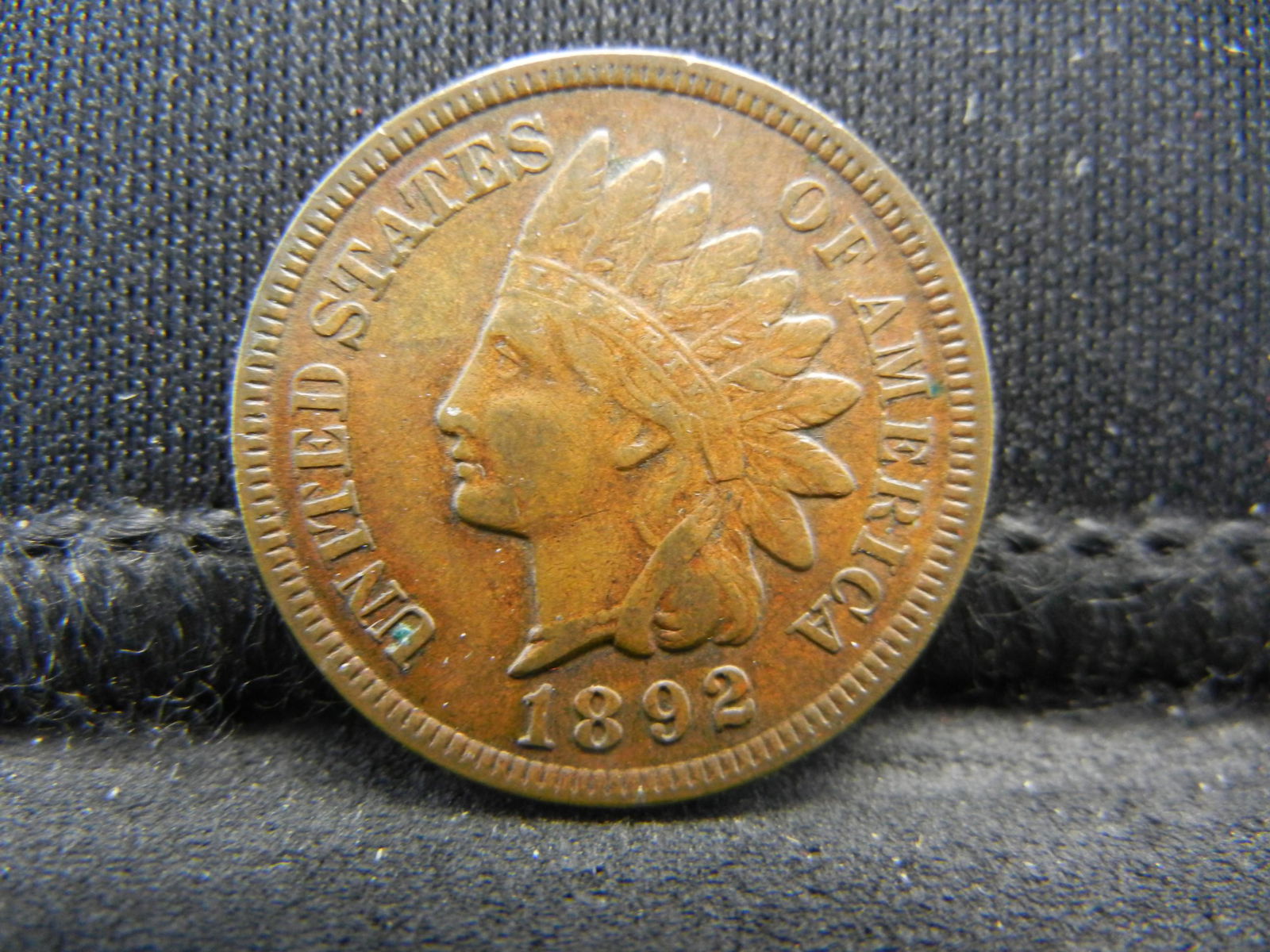 1892 High Grade Indian Cent Nice Color (1 of 2)