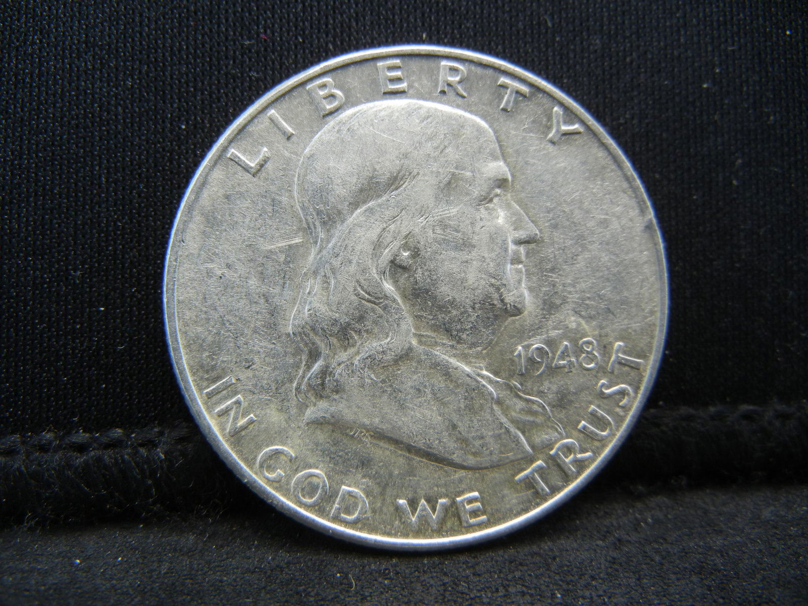 1948 D Franklin Half Dollar Better Date (1 of 2)