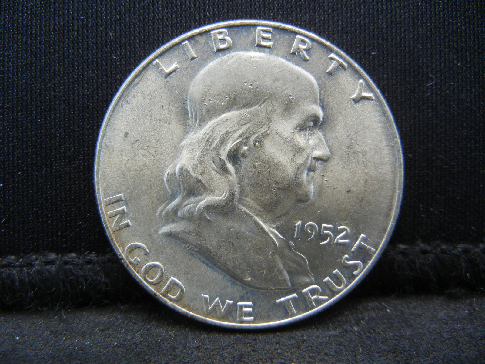 1952 D Franklin Half Dollar Gem BU (1 of 2)