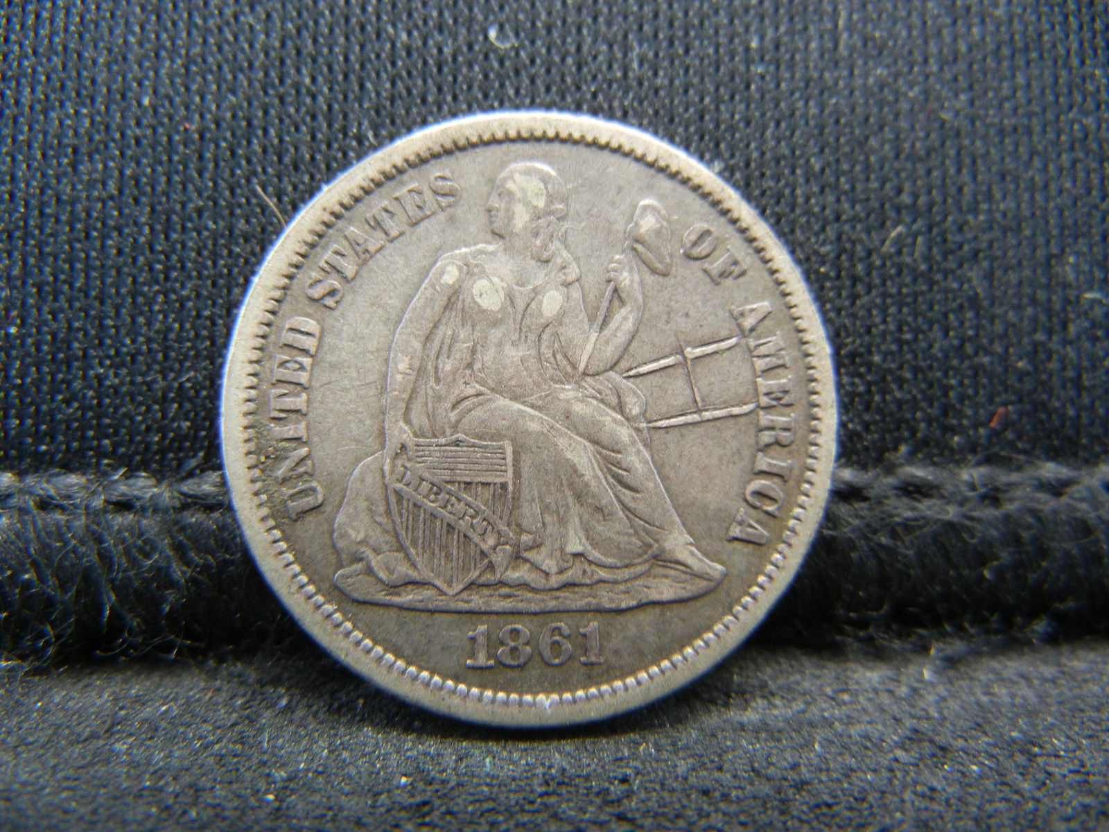1861 Seated Dime Strong Details (1 of 2)