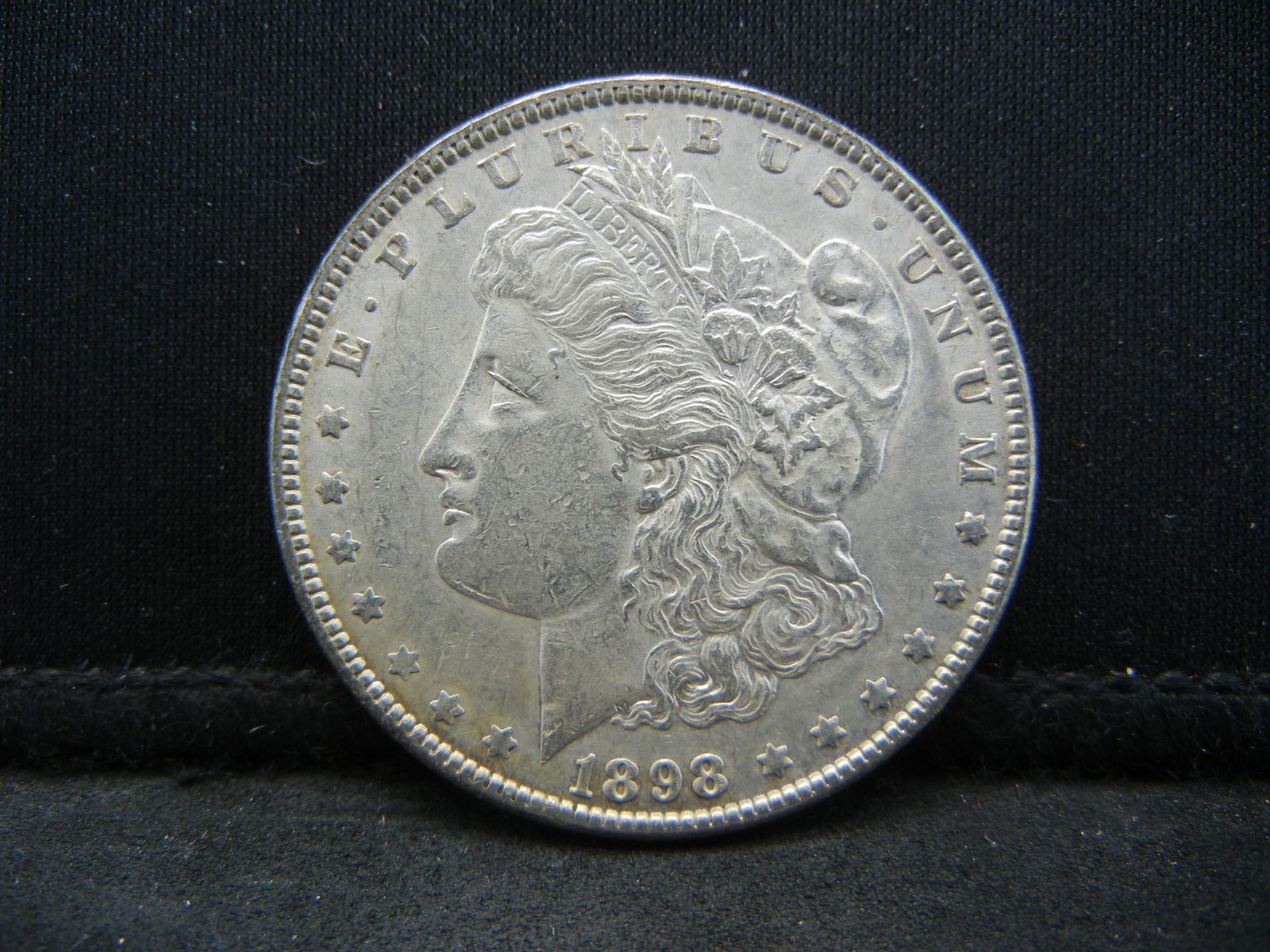 1898 Morgan Dollar AU+ (1 of 2)