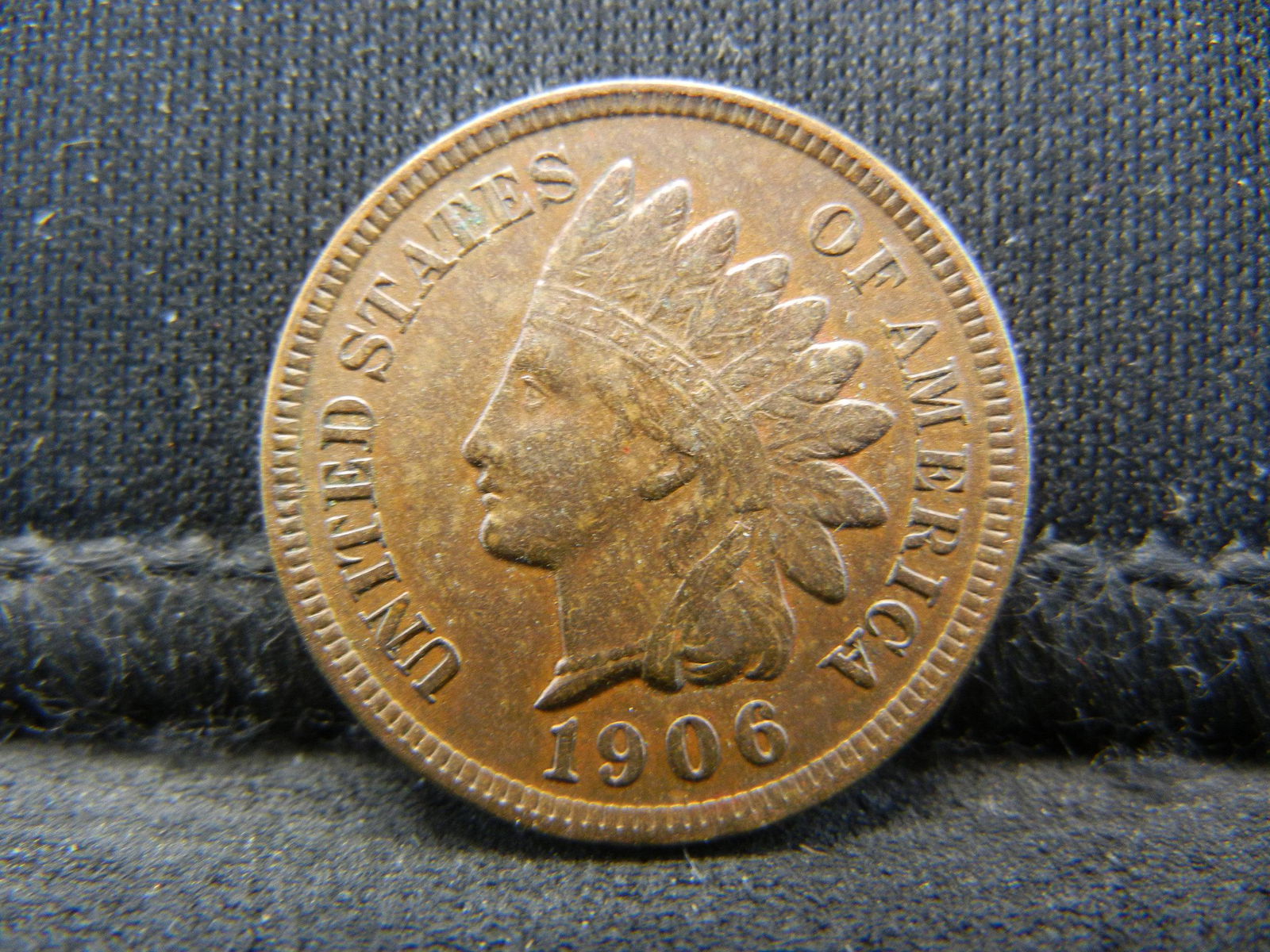 1906 Indian Cent AU+ Nice (1 of 2)