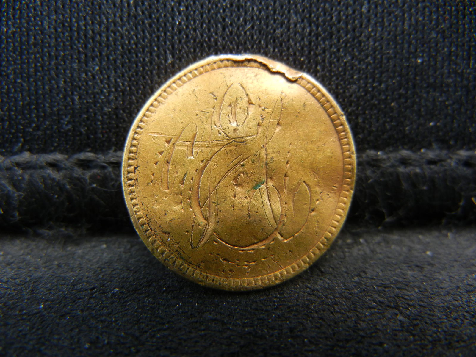 Gold Dollar Love Token (1 of 2)