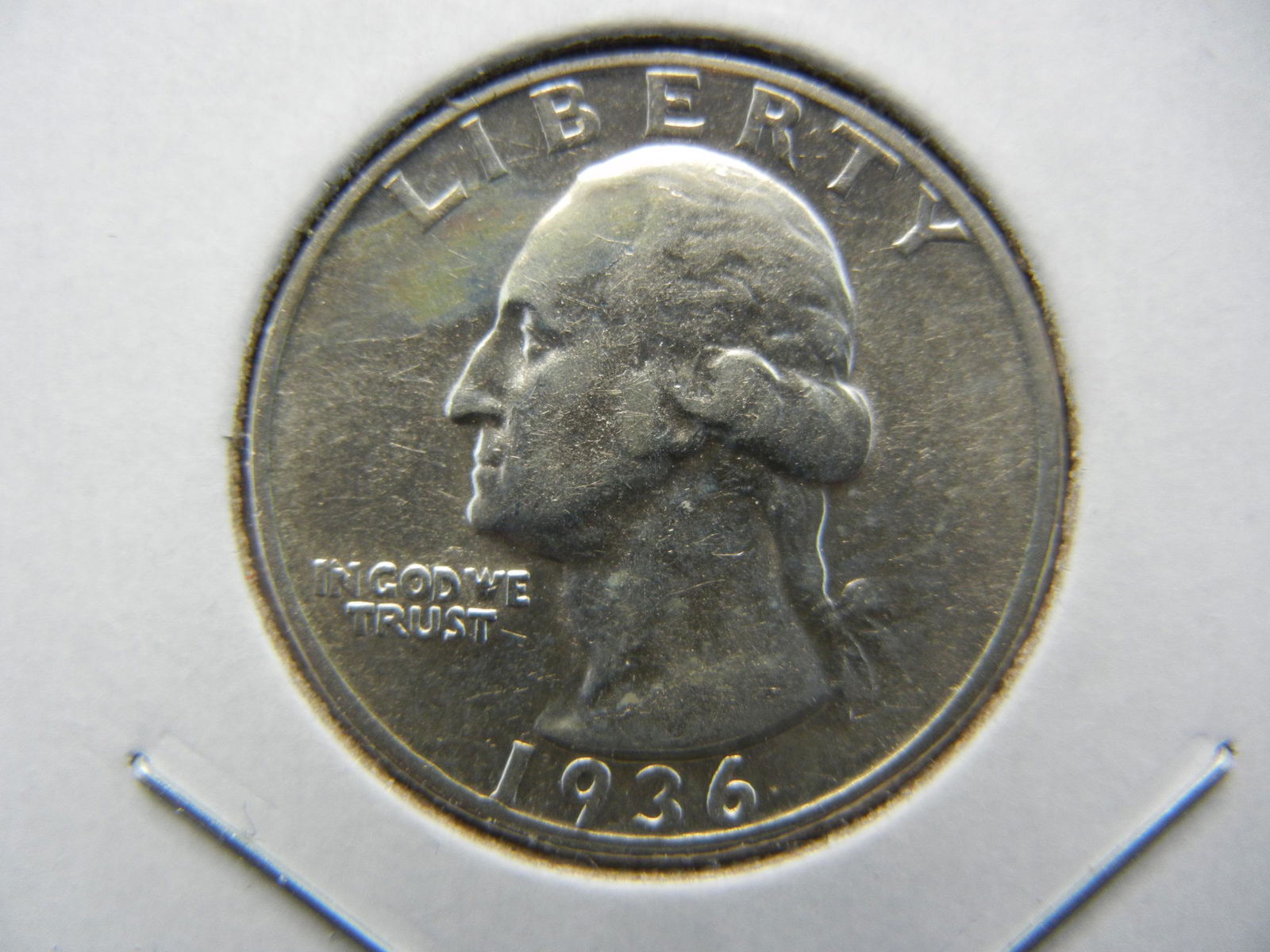 Scarcity ALERT.  1936-S Washington Quarter, Choice AU. (1 of 3)