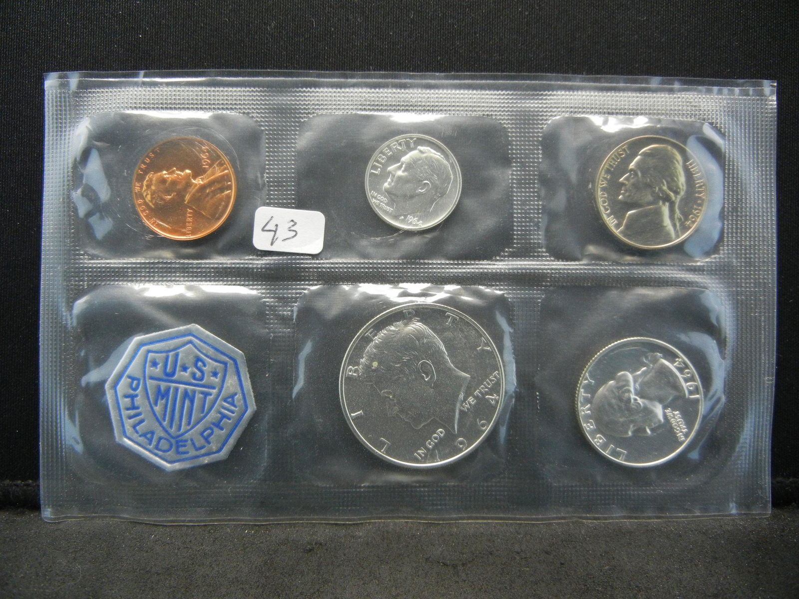 1964 US Proof Set in government package. (1 of 2)