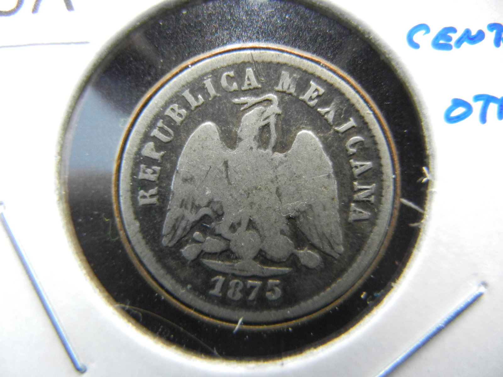 Magician's Coin.  Wheat Cent 1 Side.  México 10 (1 of 3)
