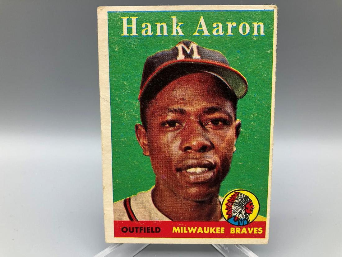 1958 Topps Hank Aaron #30 (1 of 2)