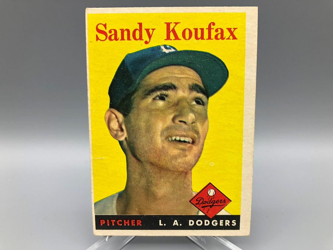 1958 Topps Sandy Koufax #187 (1 of 2)