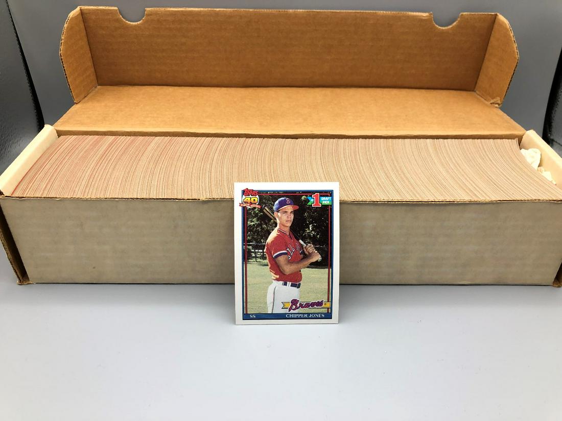 1991 Topps Baseball Set - Chipper Jones Rookie (1 of 1)
