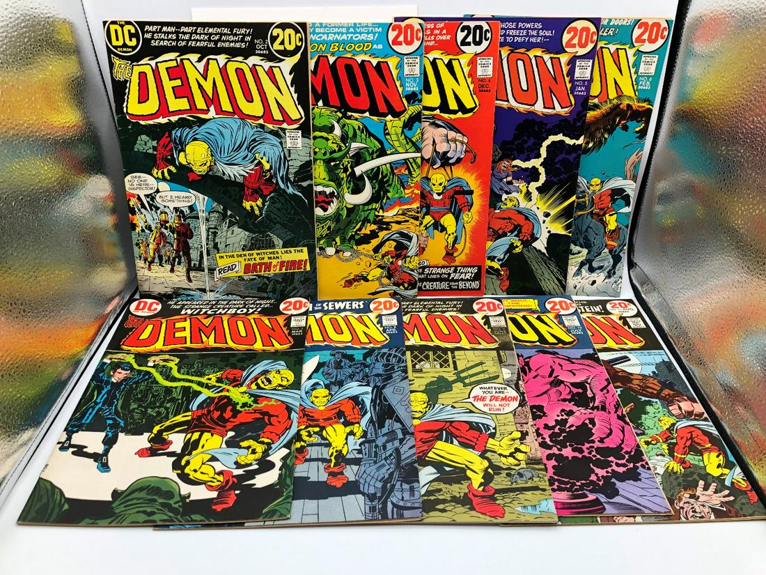 The Demon #2-11 - Multiple first appearances in these: The Demo