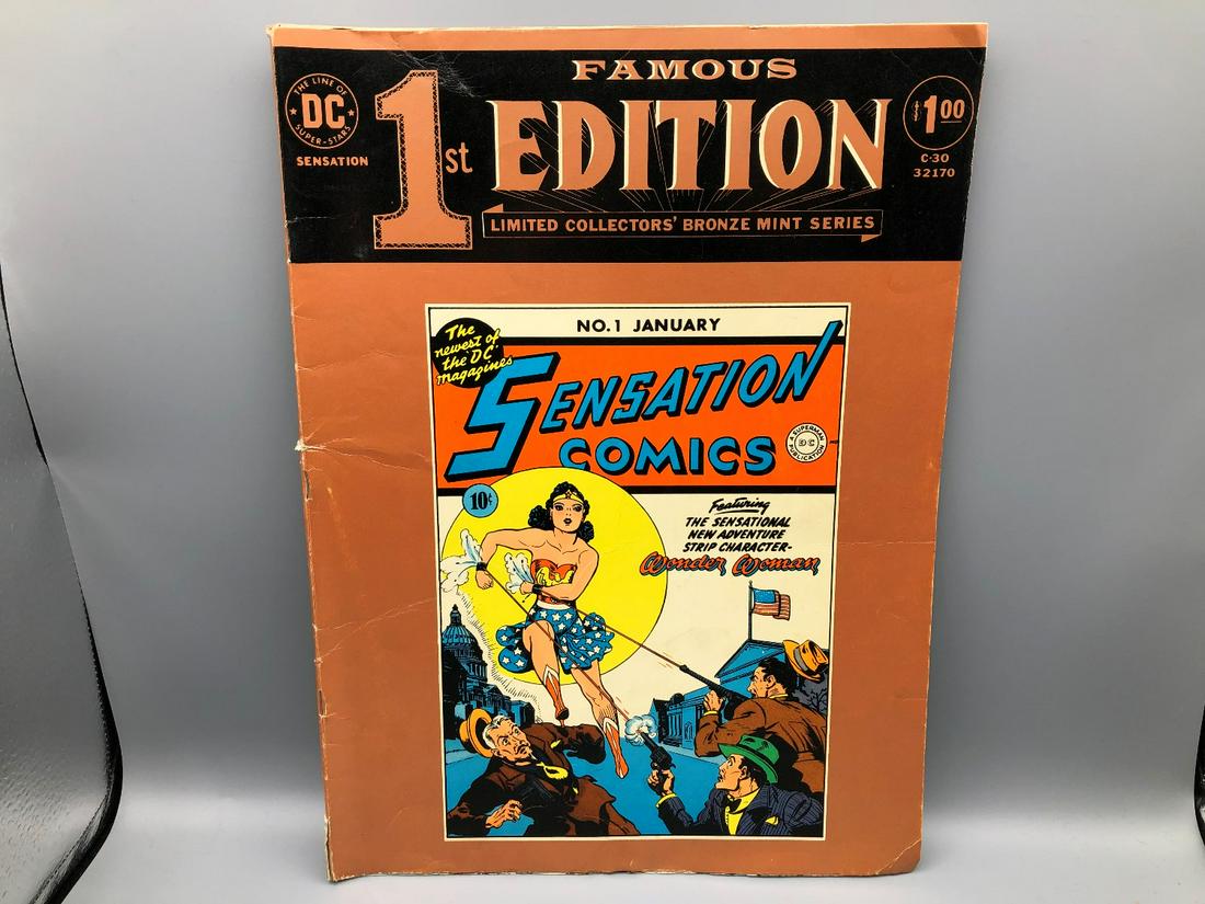 DC Treasury Famous 1st Edition Jumbo Comic Book - (1 of 5)