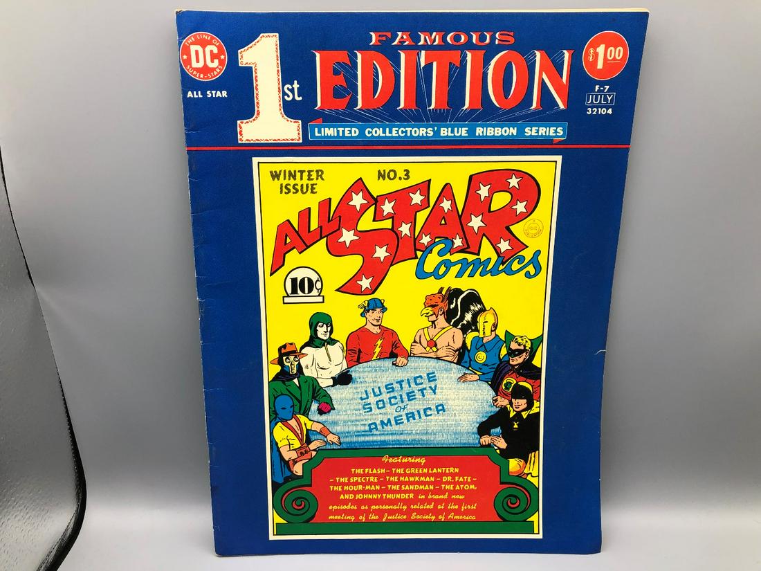 DC Treasury Famous 1st Edition Jumbo Comic Book - (1 of 2)