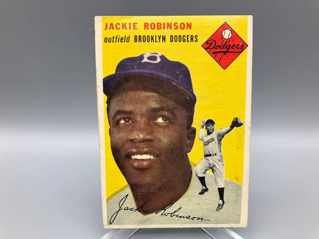 1954 Topps #10 Jackie Robinson: 1954 Topp