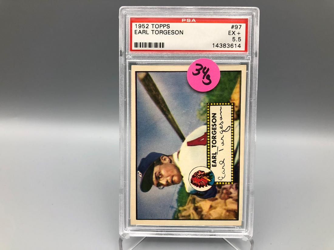 1952 Topps Earl Torgeson #97 PSA 5.5 (1 of 2)