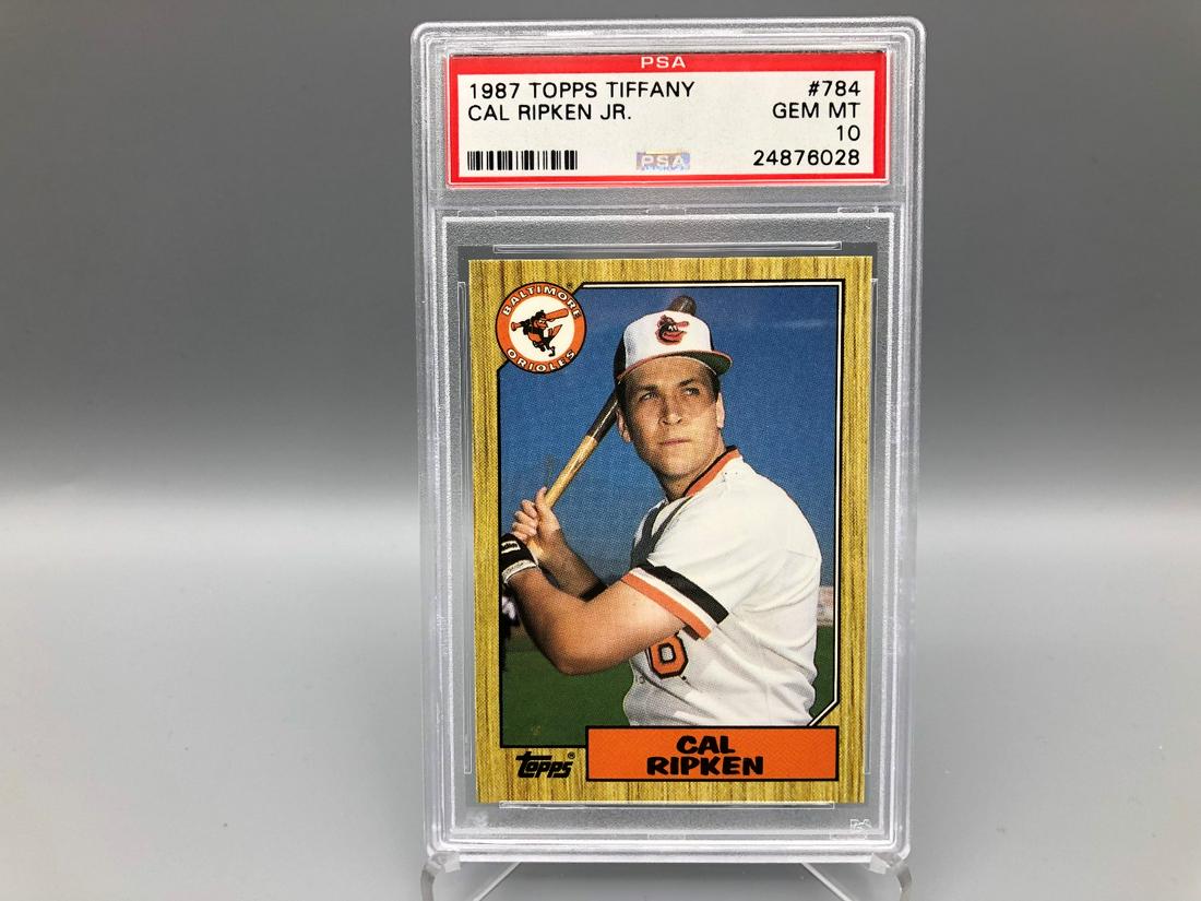 1987 Topps Tiffany Cal Ripken Jr #784 PSA GEM MT10 (1 of 2)