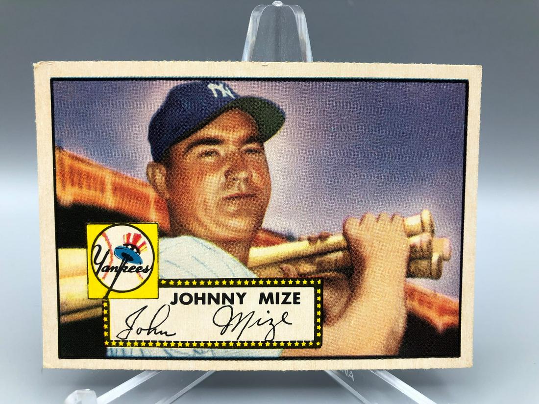 1952 Topps Johnny Mize #129 HOF (1 of 2)