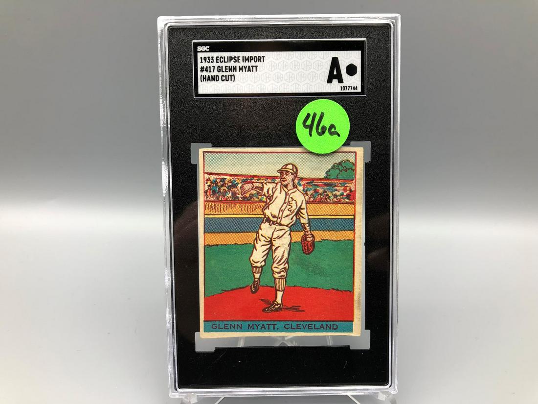 1933 Eclipse Import #417 Glenn Myatt SGC Authentic Rare (1 of 2)