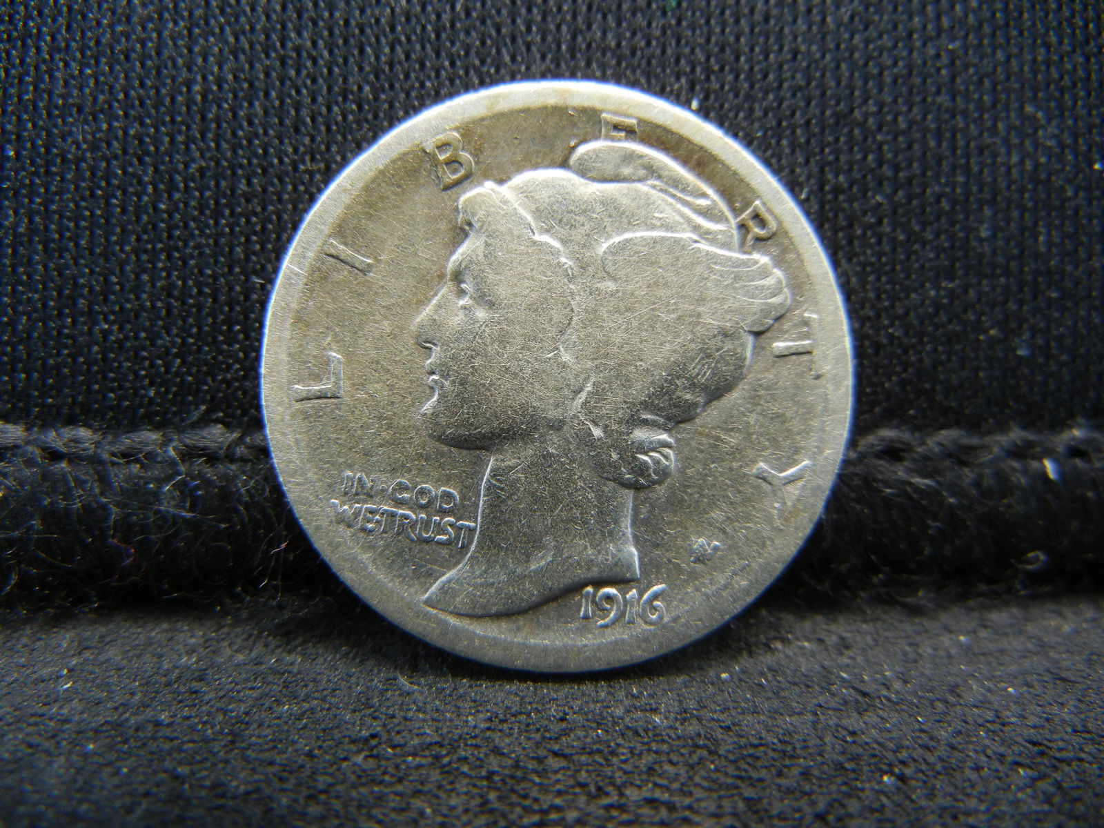 1916 D Mercury Dime Good+ Key Date (1 of 2)
