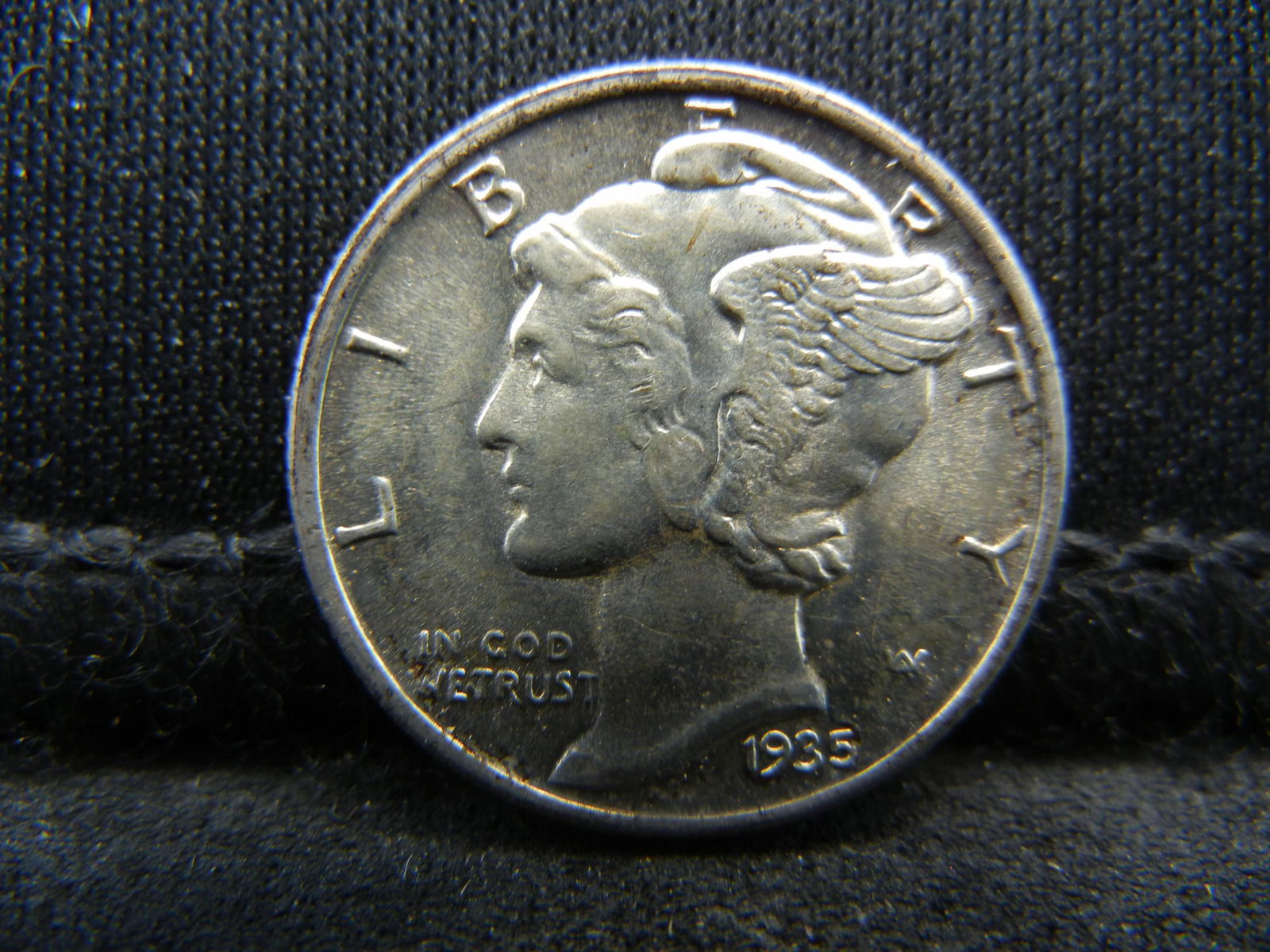 1935 Mercury Dime Ch BU (1 of 2)