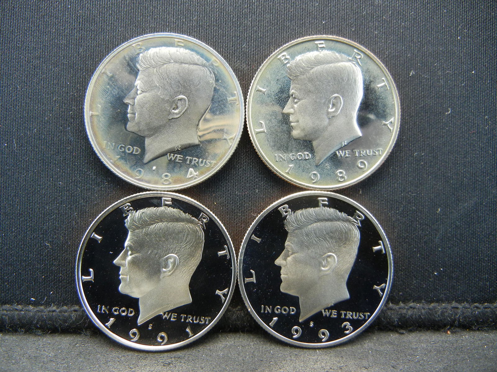 1984s,89s,91s,93s Kennedy Half Dollar Gem Proofs (1 of 2)