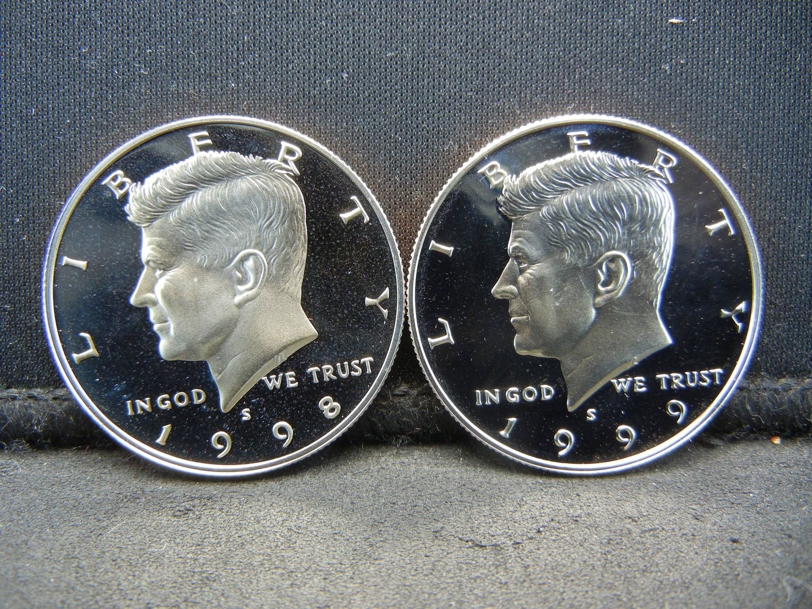 1998s,99s, Kennedy half Dollar Gem Proofs (1 of 2)