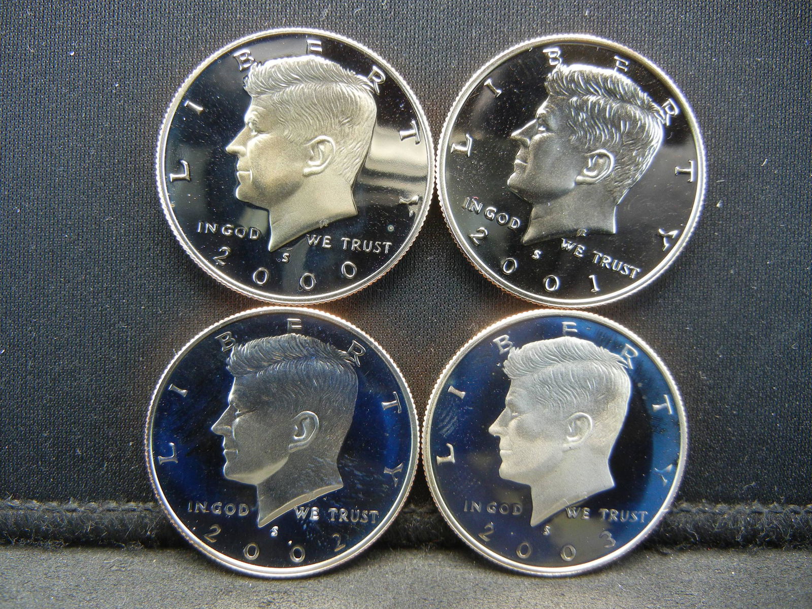 2000s,01s,02s,03s Kennedy Half Dollar Gem Proofs (1 of 2)