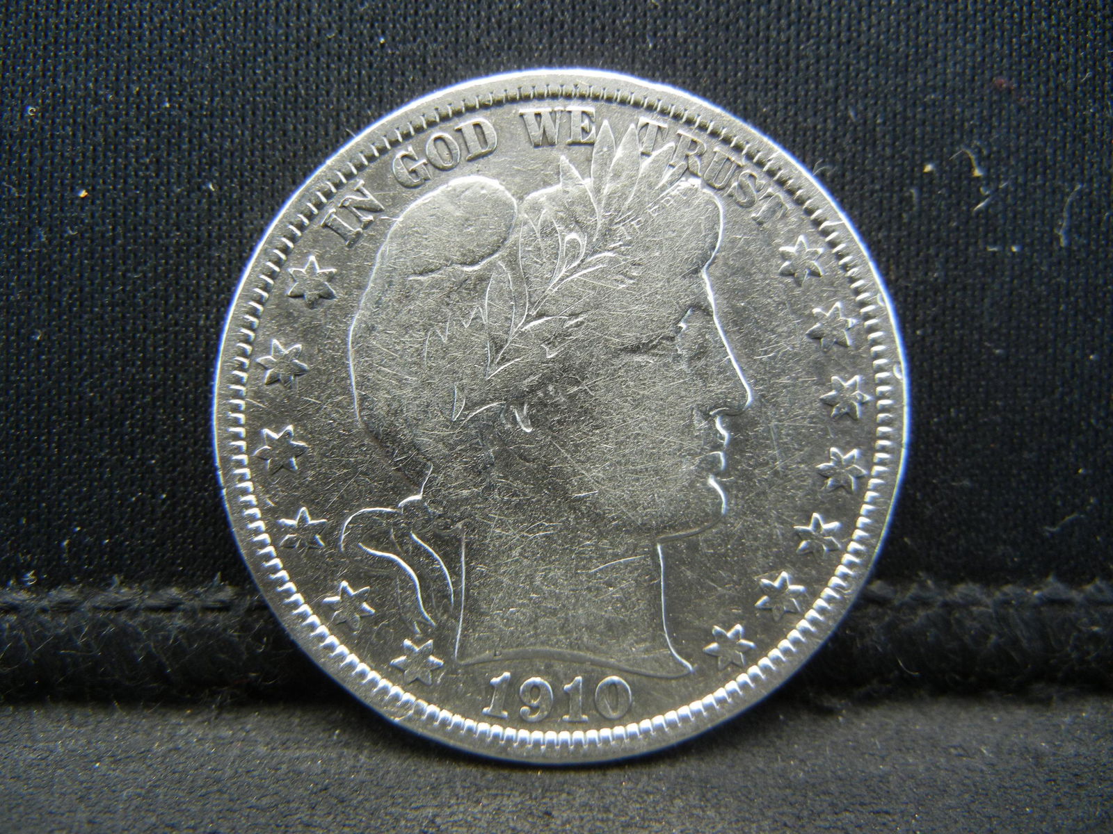 1910 Barber Half Dollar VF (1 of 2)