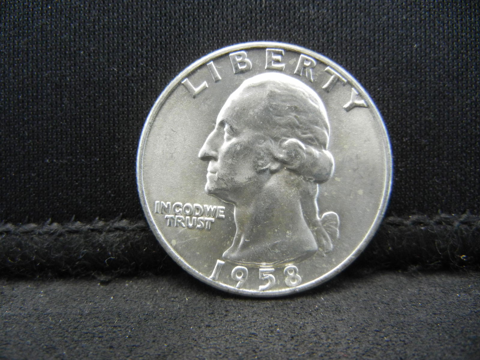 1958 D Washington Quarter Gem BU (1 of 2)