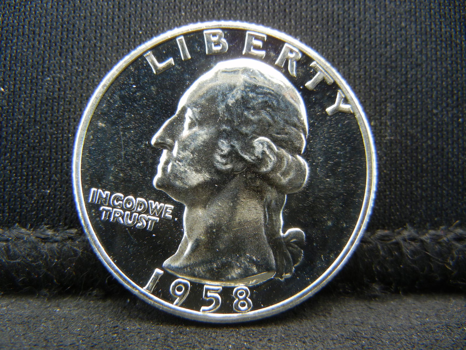 1958 Gem Proof Silver Quarter (1 of 2)