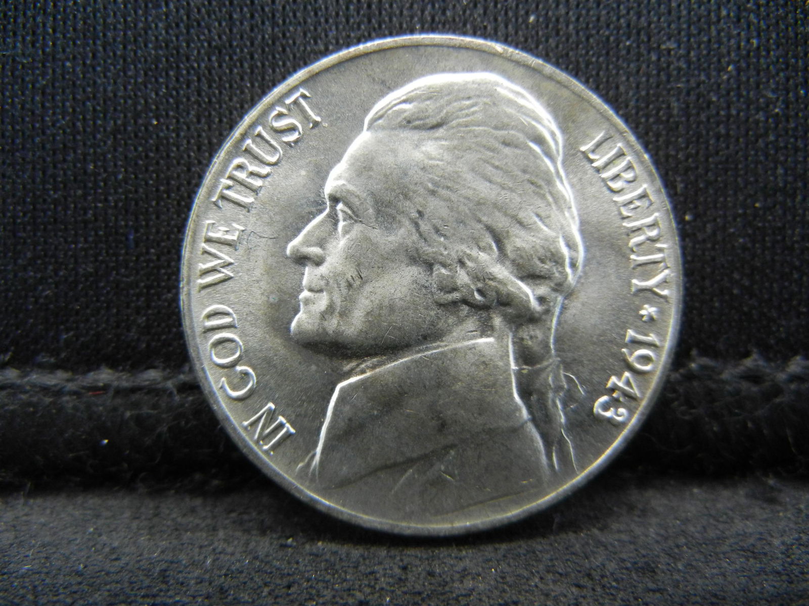 1943-P United States Jefferson Silver Nickel - War Time (1 of 2)