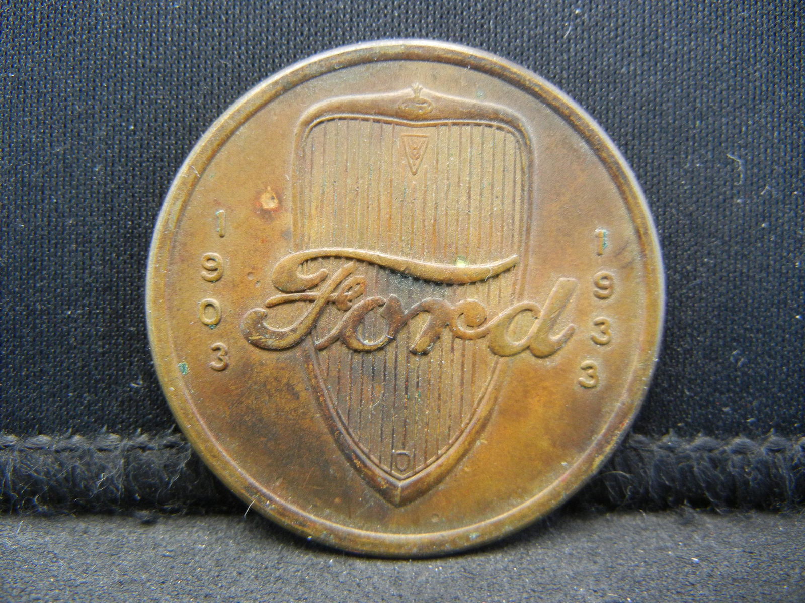 1933 FORD 50 Years of Progress Token (1 of 2)