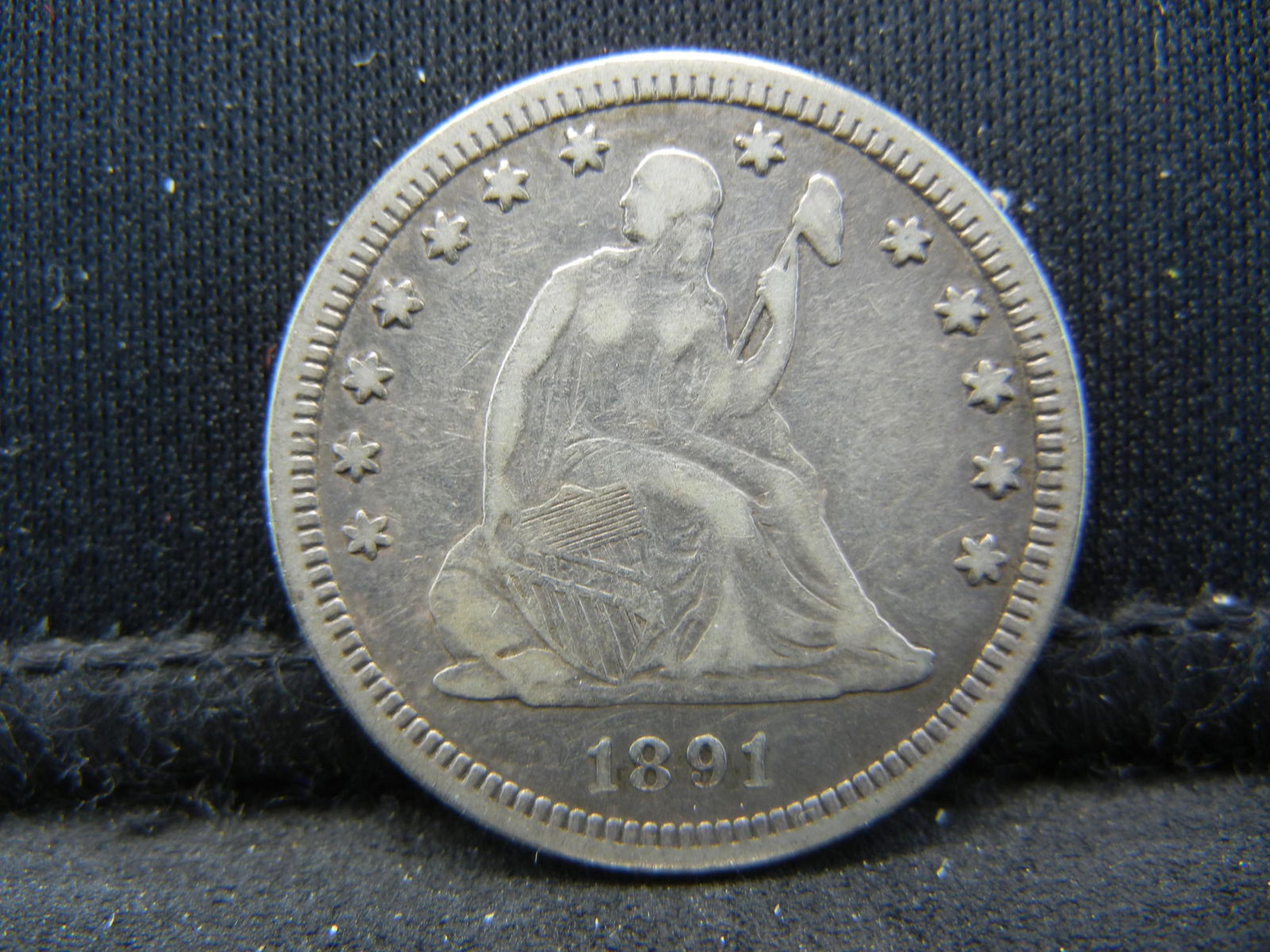 1891 Seated Quarter (1 of 2)