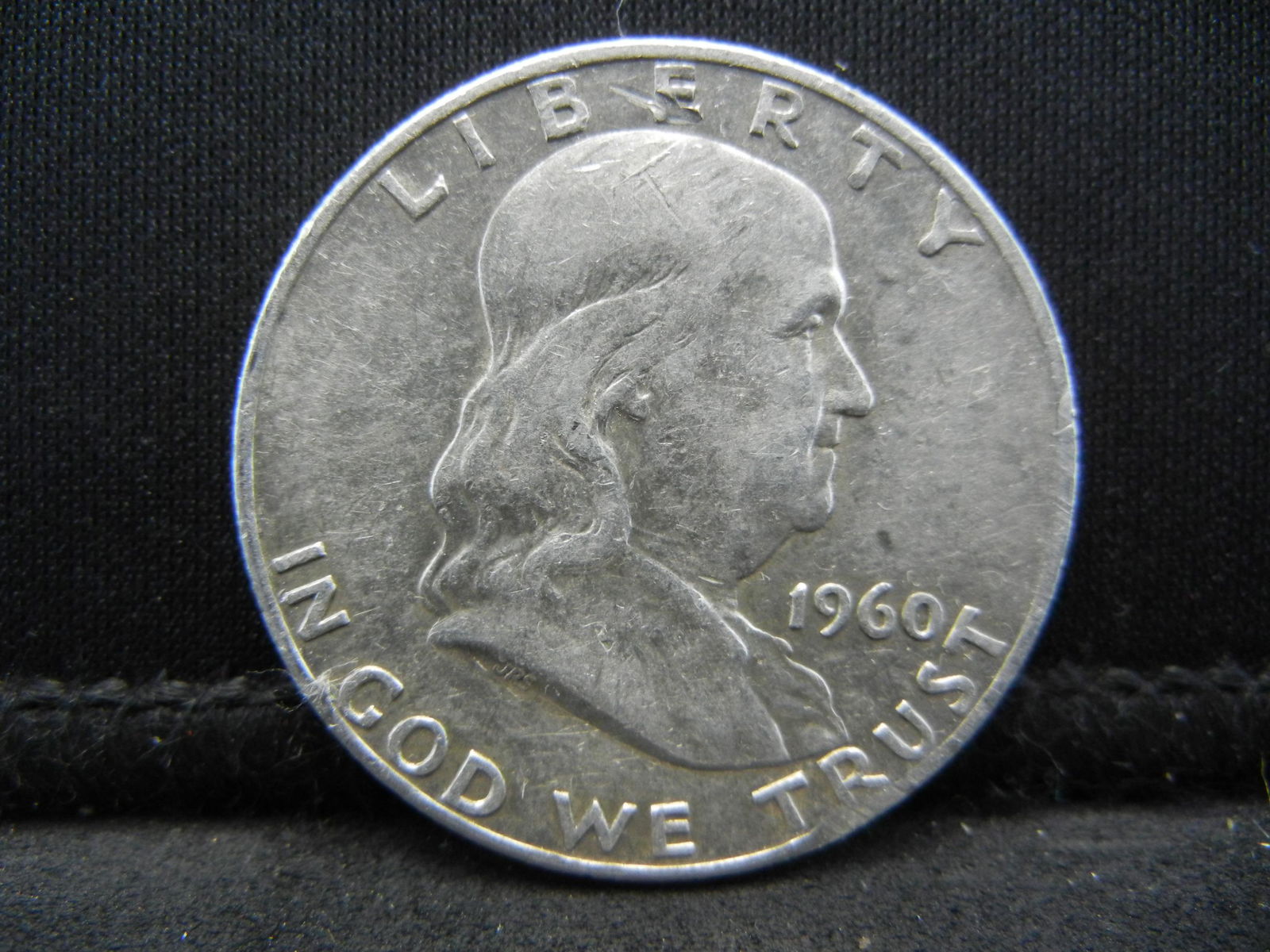 1960-D BU SILVER (90%) FRANKLIN HALF (1 of 2)