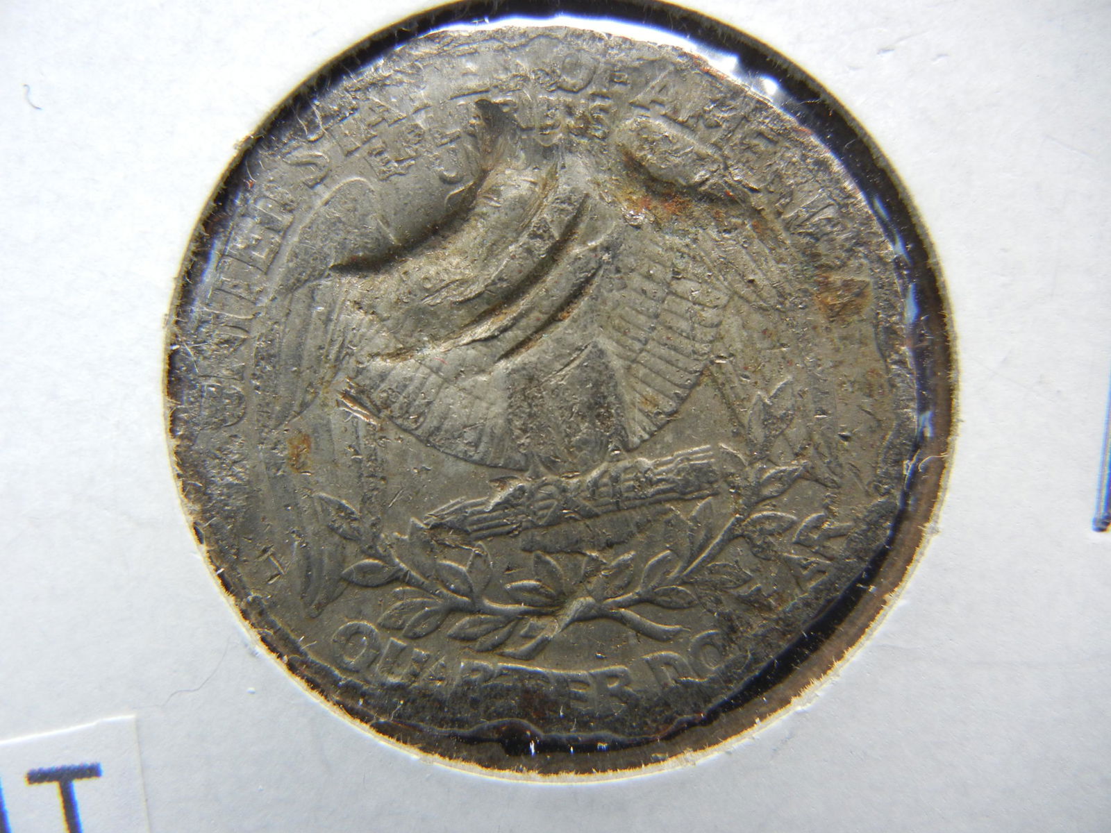 Mint error Washington Quarter (1 of 3)