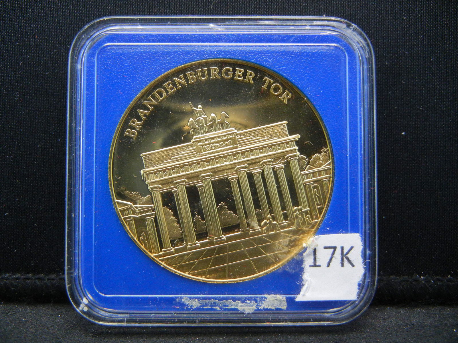 Brandenburg Gate German Reunification Proof coin (1 of 4)
