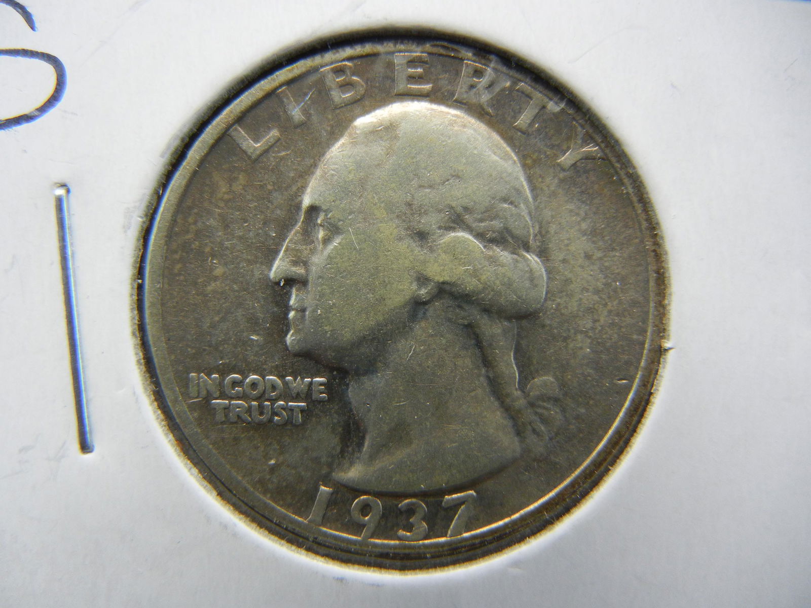 1937 S Washington Quarter Better Date (1 of 3)