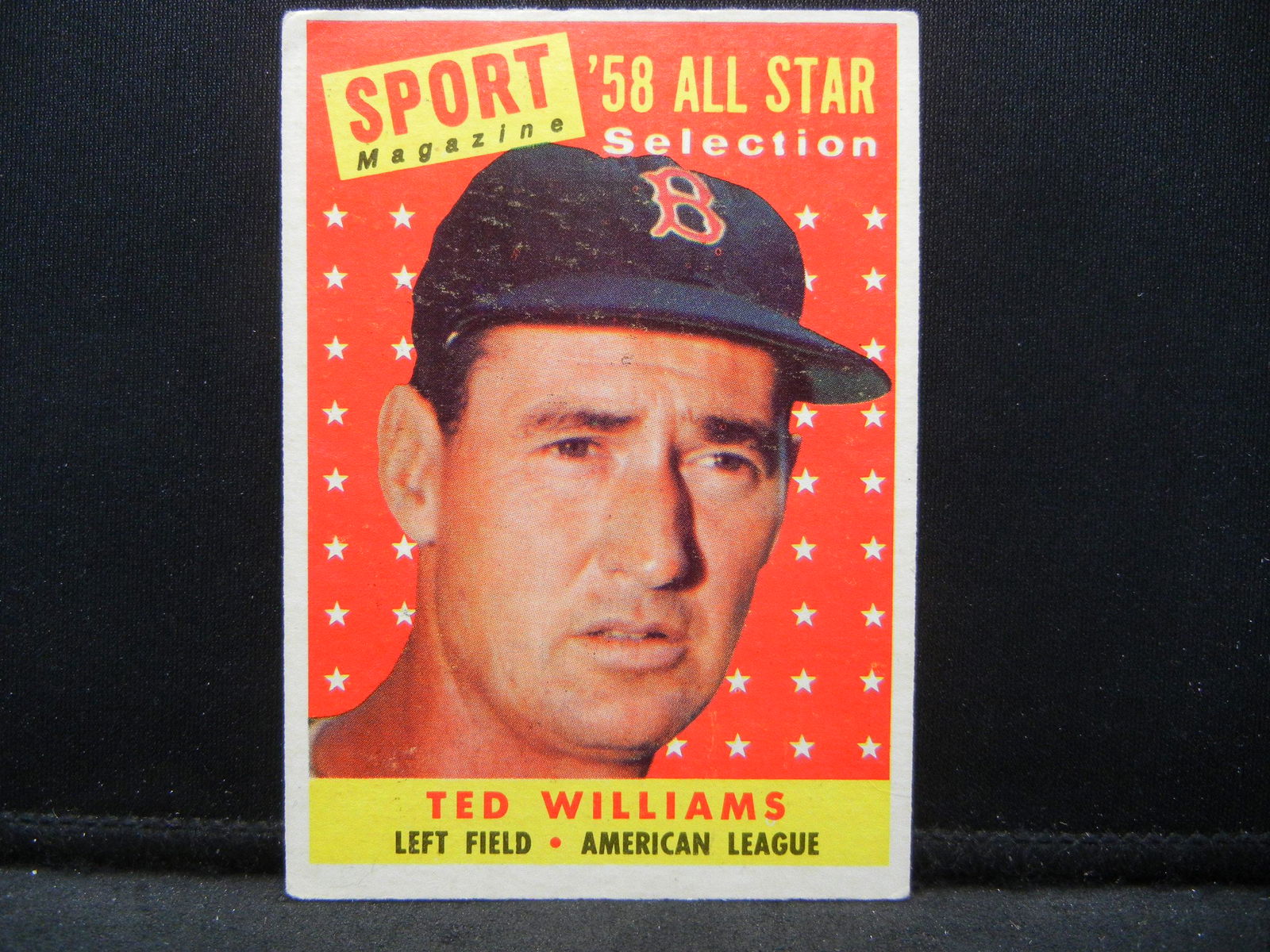 1958 Topps Ted Williams #485 (1 of 2)