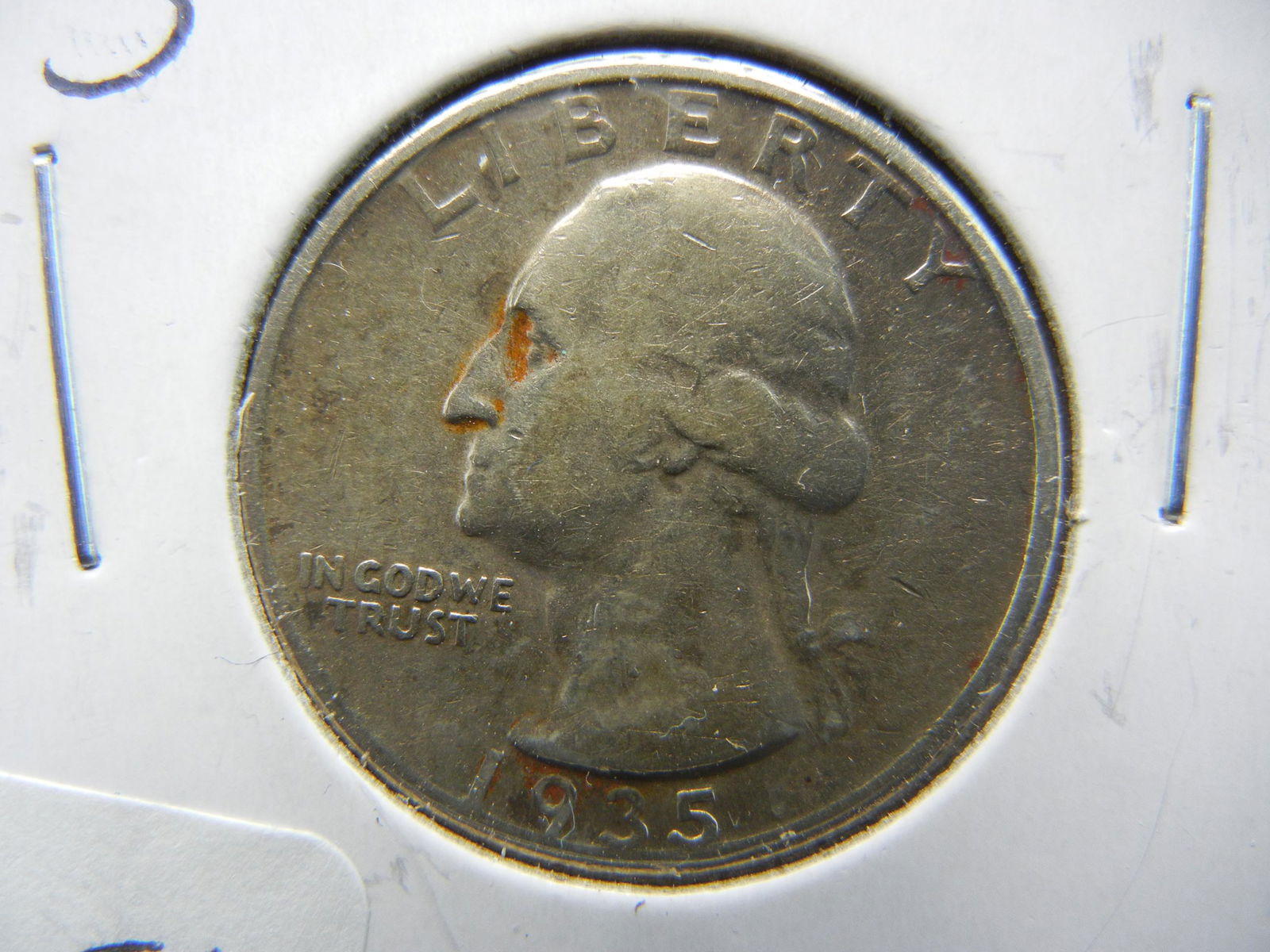1935 S Washington Quarter Strong Details (1 of 3)