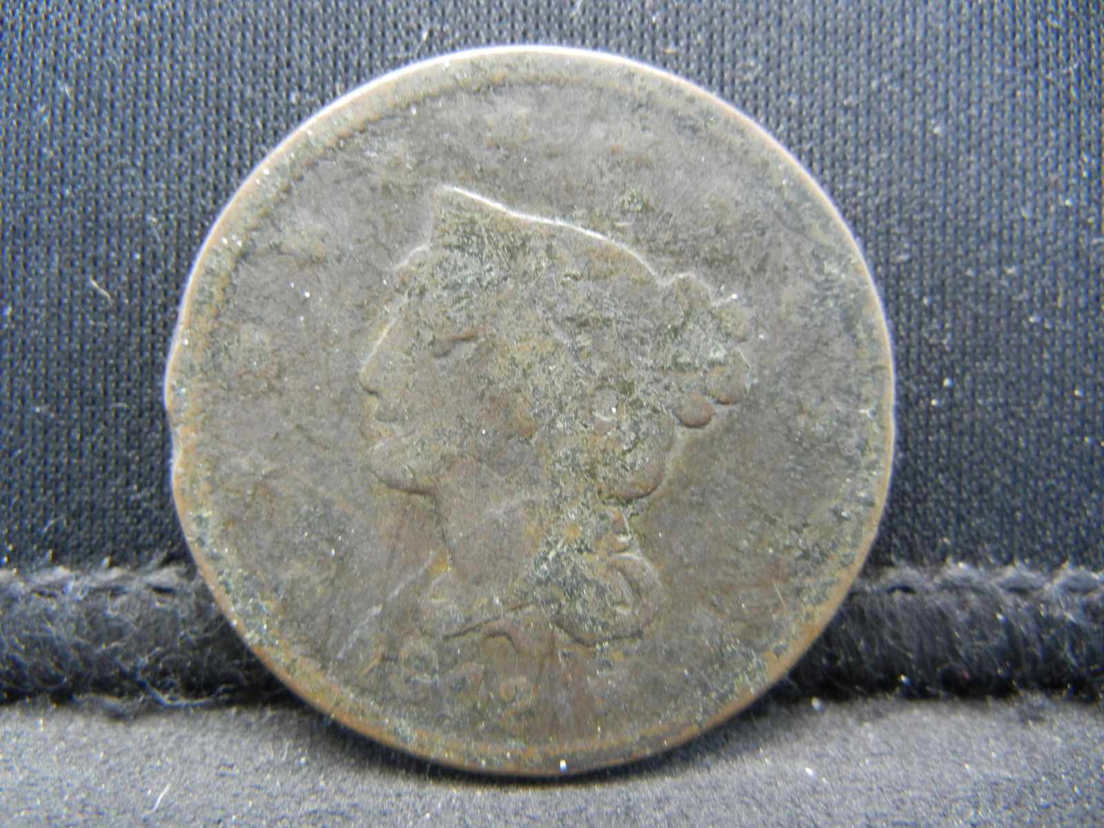 1842 Large Cent (1 of 2)