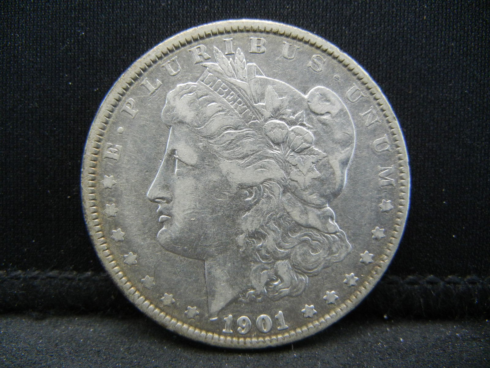1901-P Semi-Key Date Morgan Silver Dollar. (1 of 2)