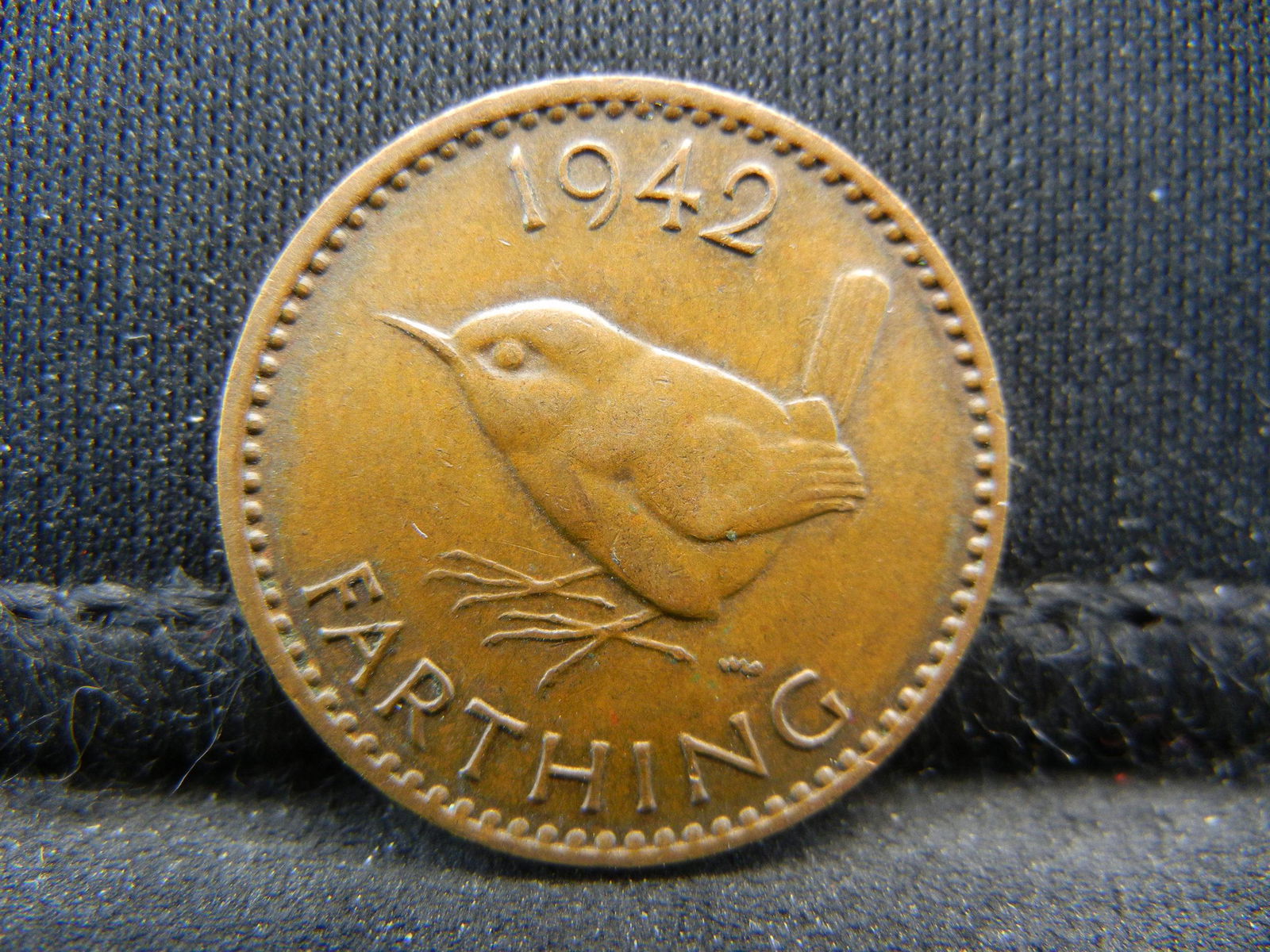 1942 Great Britain One Farthing. (1 of 2)