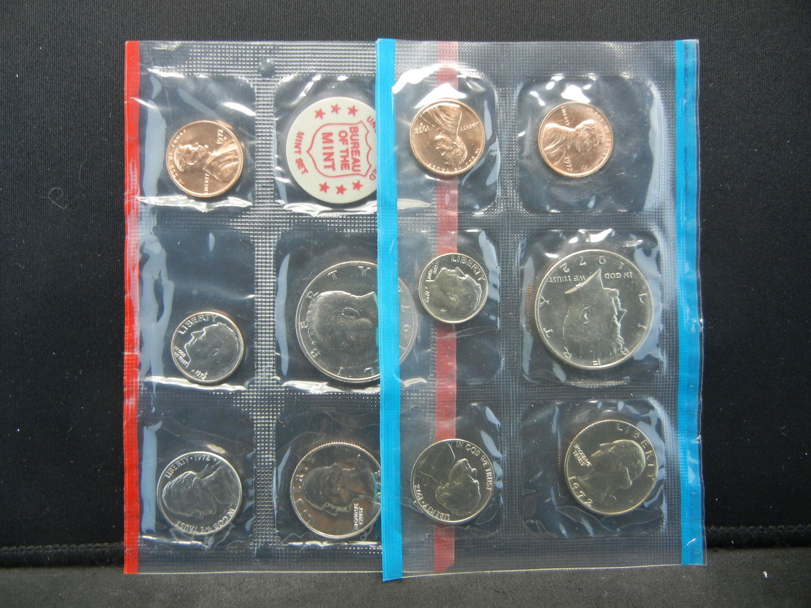 1972 US Mint Set in original holder. (1 of 5)