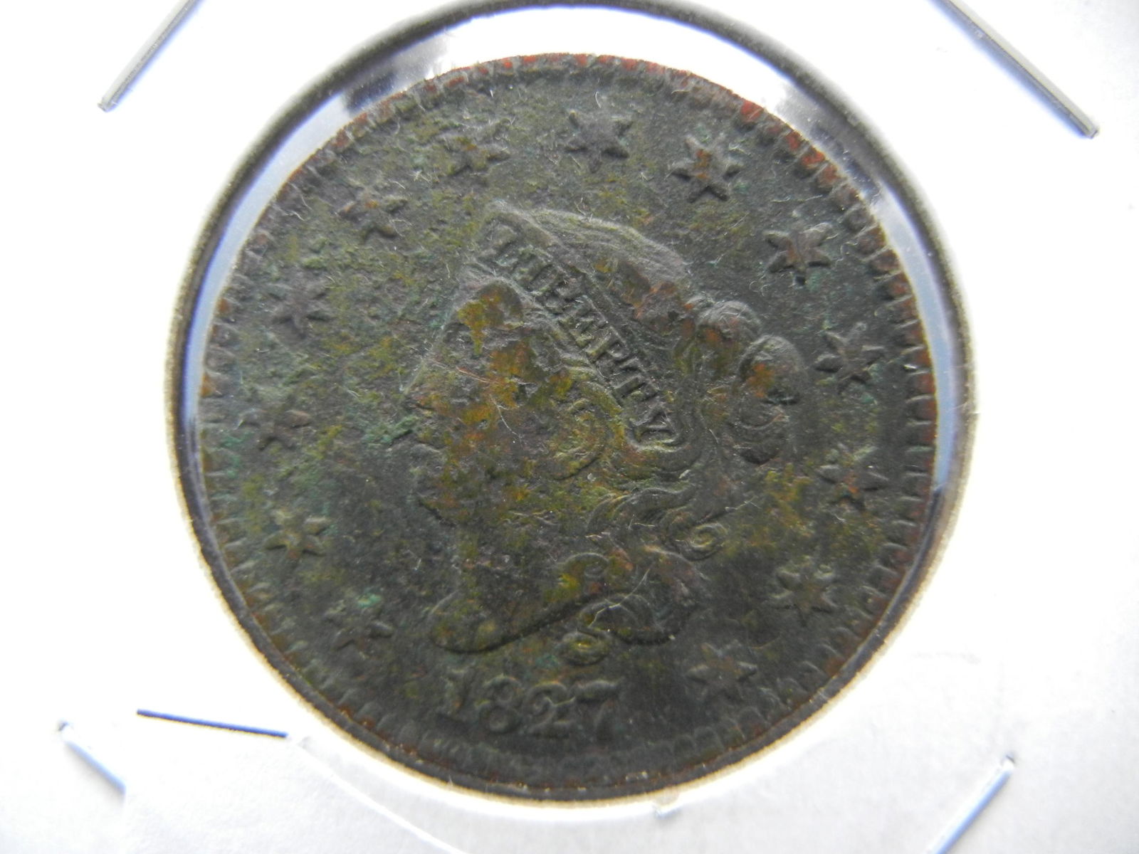 1827 Large Cent (1 of 3)