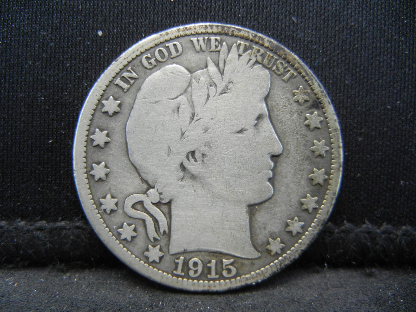 1915 Barber Half Dollar VG+ Key Date (1 of 2)