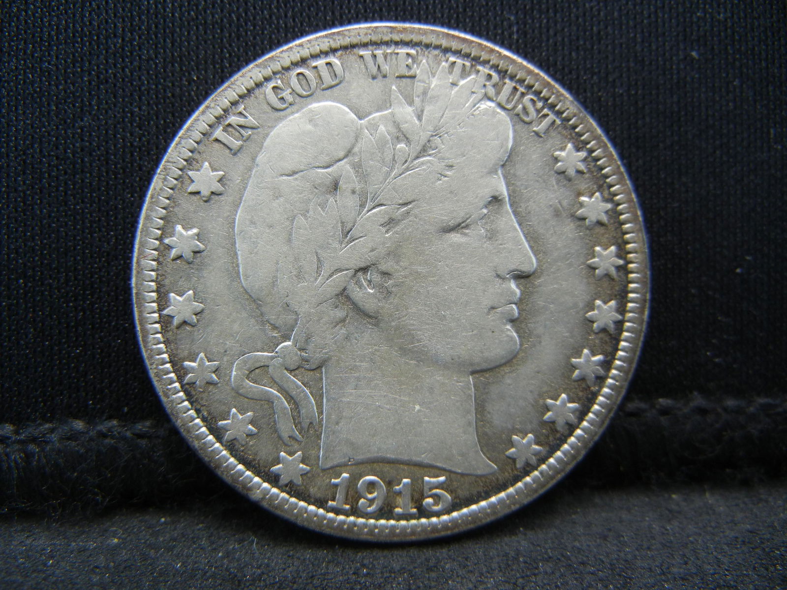 1915 S Barber Half Dollar Fine (1 of 2)