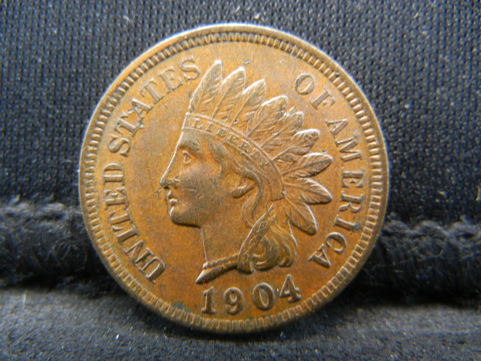 1906 Indian Cent AU+ (1 of 2)