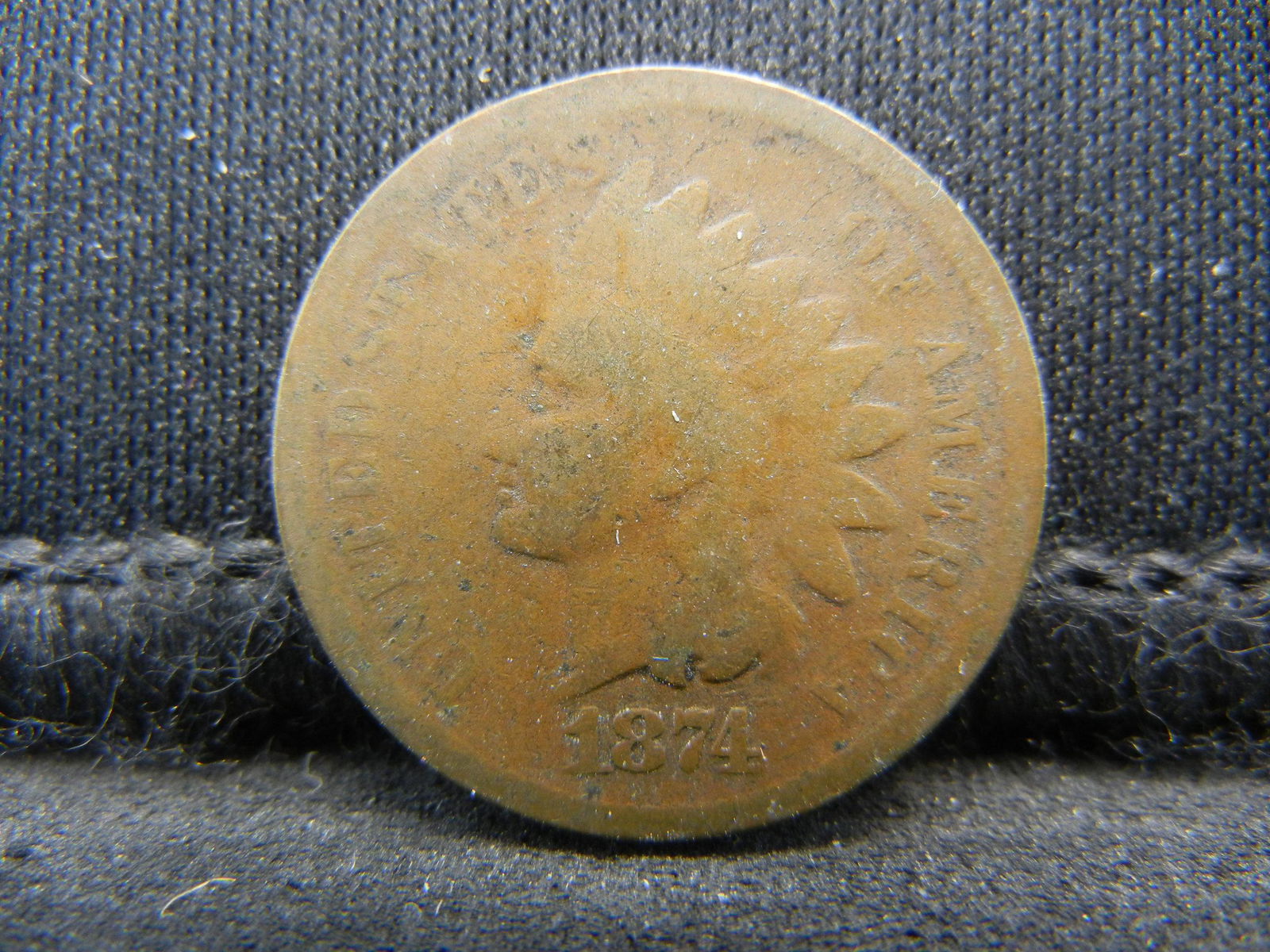 1874 Indian Cent (1 of 2)